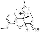 HYDROCODONE HYDROCHLORIDE CAS#: 25968-91-6