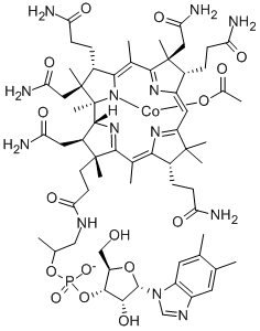 HYDROXOCOBALAMIN ACETATE CAS#: 22465-48-1