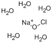 Hypochlorous acid, sodium salt, pentahydrate CAS#: 10022-70-5