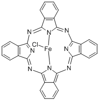 IRON(III) PHTHALOCYANINE CHLORIDE CAS#: 14285-56-4