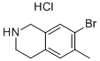 ISOQUINOLINE, 7-BROMO-1,2,3,4-TETRAHYDRO-6-METHYL-, HYDROCHLORIDE CAS#: 215798-22-4