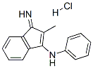 Inden-3-amine, 1-imino-2-methyl-N-phenyl-, monohydrochloride CAS#: 27362-04-5