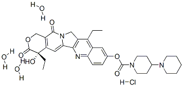 Trihidrato de Cloridrato de Irinotecano Nº CAS: 136572-09-3