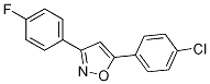 Isoxazole, 5-(4-chlorophenyl)-3-(4-fluorophenyl)- CAS#: 218275-37-7