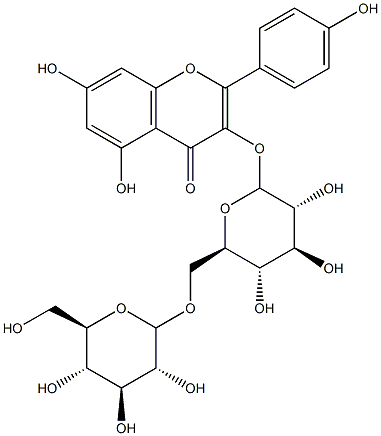 Kaempferol 3-(6-O-glucopyranosylglucoside) CAS#: 22149-35-5