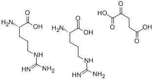 L-Arginine 2-oxopentanedioate CAS #: 5256-76-8