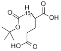 L-GLUTAMIC-15N ACID, N-T-BOC DERIVATIVE CAS#: 287484-35-9