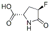 L-Proline, 4-fluoro-5-oxo-, (4R)- (9CI) CAS#: 237076-75-4