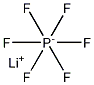 Lithium hexafluorophosphate CAS#: 21324-40-3
