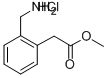 METHYL 2-(2-(AMINOMETHYL)PHENYL)ACETATE HYDROCHLORIDE CAS#: 208124-61-2