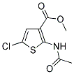 METHYL 2-(ACETYLAMINO)-5-CHLORO-3-THIOPHENECARBOXYLATE CAS#: 22288-82-0