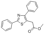 METHYL (2,4-DIPHENYLTHIAZOL-5-YL)ACETATE CAS#: 23821-92-3