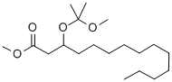 METHYL-3-(1-METHYL-1-METHOXYETHOXY)-TETRADECANOATE CAS#: 239136-78-8