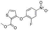 METHYL 3-(2-FLUORO-4-NITROPHENOXY)-2-THIOPHENECARBOXYLATE CAS#: 252026-46-3