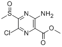 METHYL 3-AMINO-6-CHLORO-5-(METHYLSULFINYL)PYRAZINE-2-CARBOXYLATE CAS#: 1503-05-5