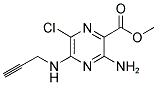 METHYL 3-AMINO-6-CHLORO-5-(PROP-2-YNYLAMINO)PYRAZINE-2-CARBOXYLATE CAS#: 27314-83-6