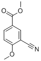 METHYL 3-CYANO-4-METHOXYBENZOATE CAS#: 25978-74-9