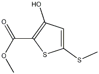 METHYL 3-HYDROXY-5-(METHYLTHIO)THIOPHENE-2-CARBOXYLATE CAS#: 104386-67-6