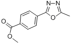 METHYL 4-(5-METHYL-1,3,4-OXADIAZOL-2-YL)BENZOATE CAS#: 201050-72-8