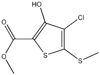 METHYL 4-CHLORO-3-HYDROXY-5-(METHYLTHIO)THIOPHENE-2-CARBOXYLATE CAS#: 104386-68-7