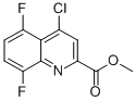 METHYL 4-CHLORO-5,8-DIFLUORO-QUINOLINE-2-CARBOXYLATE CAS#: 219949-93-6