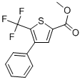 METHYL 4-PHENYL-5-(TRIFLUOROMETHYL)THIOPHENE-2-CARBOXYLATE CAS#: 237385-98-7