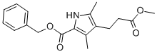 METHYL 5-(BENZYLOXYCARBONYL)-2,4-DIMETHYL-3-PYRROLEPROPIONATE CAS#: 20303-31-5