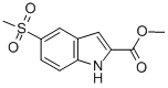 METHYL 5-(METHYLSULFONYL)-1H-INDOLE-2-CARBOXYLATE CAS#: 205873-28-5