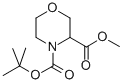 MORPHOLINE-3,4-DICARBOXYLIC ACID 4-TERT-BUTYL ESTER 3-METHYL ESTER CAS#: 212650-45-8