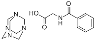 Methenamine hippurate CAS #: 5714-73-8