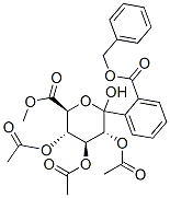 Methyl 1-((2-Benzyloxycarbonxyl)phenyl)-2,3,4-tri-O-acetyl--D-glucopyranuronate CAS#: 221287-88-3