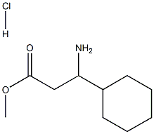 Methyl 3-aMino-3-cyclohexylpropanoate hydrochloride CAS#: 202001-20-5