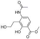 Methyl 4-acetaMido-2-hydroxy-3-(2-hydroxyethyl)benzoate CAS#: 202664-85-5
