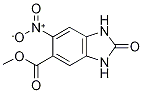 Methyl 6-nitro-2-oxo-2,3-dihydro-1H-1,3-benzodiazole-5-carboxylate CAS#: 205259-23-0