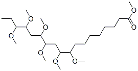 Methyl 9,10,12,13,15,16-hexamethoxyoctadecanoate CAS#: 20207-67-4