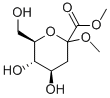 Methyl(methyl3-deoxy-D-arabino-hept-2-ulopyranosid)onate CAS#: 2880-95-7
