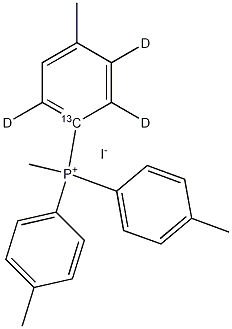 (Methyl)tri-4-tolylphosphonium Iodide-d3,13C CAS#: 1896-61-3