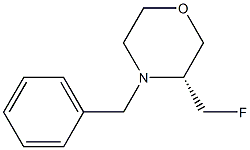 Morpholine, 3-(fluoroMethyl)-4-(phenylMethyl)-, (3R)- CAS#: 218594-80-0