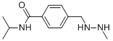 N-(1-Methylethyl)-4-((2-methylhydrazino)methyl)benzamide CAS#: 671-16-9