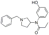 N-(1-benzylpyrrolidin-3-yl)-N-(3-hydroxyphenyl)propanamide CAS#: 28506-03-8