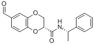N-(1(S)-PHENYLETHYL)-6-FORML-2,3-DIHYDRO-1,4-BENZODIOXINE-2-(R)-CARBOXAMIDE CAS#: 227091-47-6