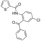 N-(2-BENZOYL-4-CHLOROPHENYL)-2-THIOPHENECARBOXAMIDE CAS#: 24341-74-0