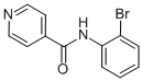 N-(2-Bromophenyl)-4-pyridinecarboxamide CAS#: 252930-61-3