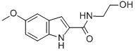 N-(2-Hydroxyethyl)-5-methoxyindole-2-carboxamide CAS#: 28837-72-1