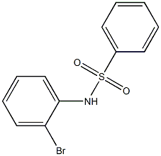 N-(2-bromophenyl)benzenesulfonamide CAS#: 21226-31-3