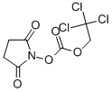 N- (2,2,2،66065،85-TRICHLOROETHOXYCARBONYLOXY) SUCCINIMIDE CAS #: 8-XNUMX-XNUMX