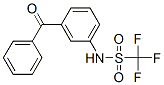 N-(3-Benzoylphenyl)trifluoromethanesulfonamide CAS#: 22731-26-6