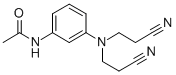 N-(3-(Bis(2-cyanoethyl)amino)phenyl)acetamide CAS#: 21678-64-8