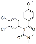 N-(3,4-dichlorophenyl)-N-(dimethylcarbamoyl)-4-methoxy-benzamide CAS#: 2689-43-2