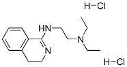 N'-(3,4-dihydro-1-isoquinolyl)-N,N-diethylethylenediamine dihydrochloride CAS#: 26406-62-2